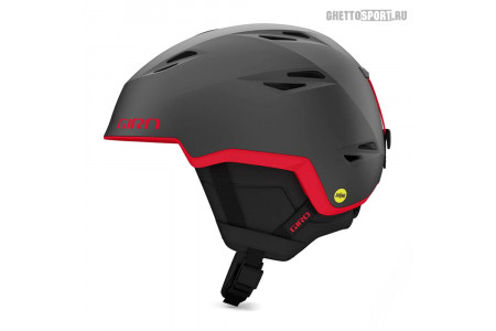 Хэлмет Giro 21-22 Grid Spherical Matte Graphite/Red