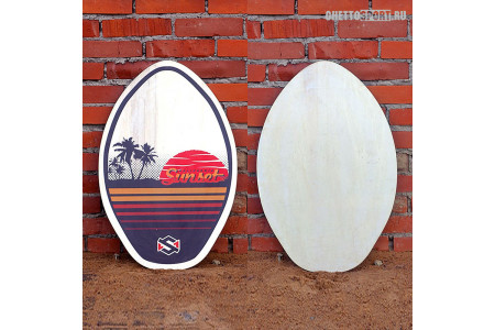 Скимборд Skim One 2017 California Sunset Woody/Brown/Red