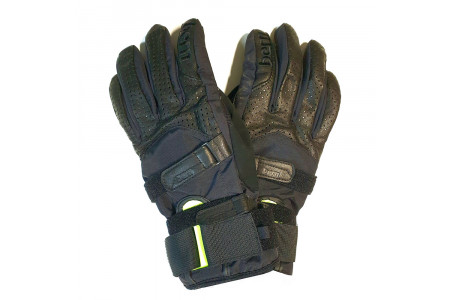 Перчатки с защитой Bern 2022 Men's Synthetic Gloves w/ Removable Wristguard Black