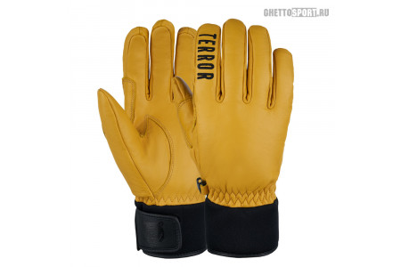 Перчатки Terror Snow 2021 Leather Gloves Brown