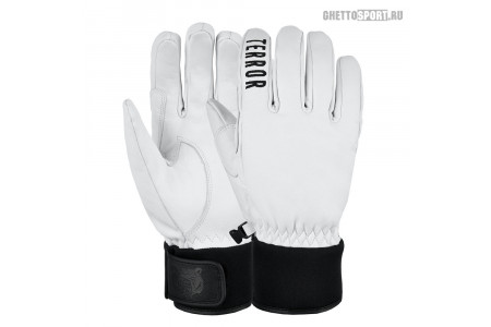 Перчатки Terror Snow 2023 Leather Gloves White