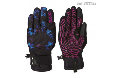 Перчатки Dakine 2015 Electra Glove Blue Flowers