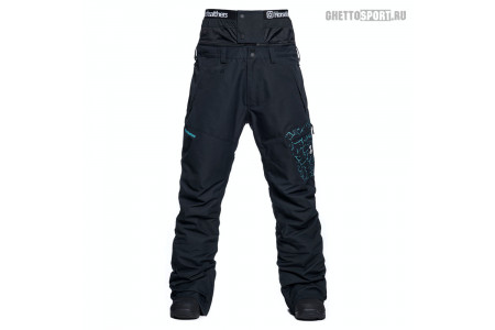 Штаны Horsefeathers 2022 Charger Eiki Pants Cracked Black