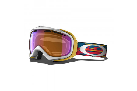 Маска Oakley 14-15 Elevate Ripped N Torn White Orange H.I. Persimmon