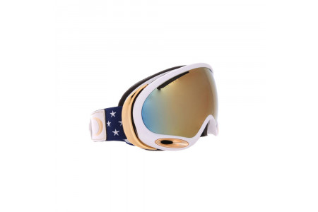 Маска Oakley 17-18 A Frame 2.0 Lindsey Vonn Stars And Stripes 24K Iridium