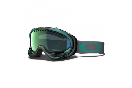 Маска Oakley 17-18 A Frame Shaun White Block Stripes Mint Leaf Future Primitive Mint + W/Emerald Iridium