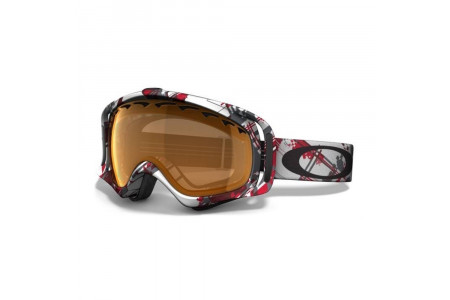 Маска Oakley 17-18 Crowbar Snow Shattered W/Persimmon