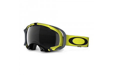 Маска Oakley 17-18 Splice Flight Series Lime W/Dk.Grey