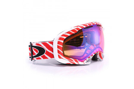 Маска Oakley 17-18 Splice Shaun White White/Red W/Hi Pers