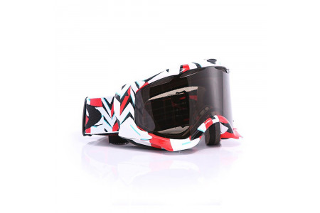 Маска Oakley 17-18 Twisted Cubism Red W/Dk Grey