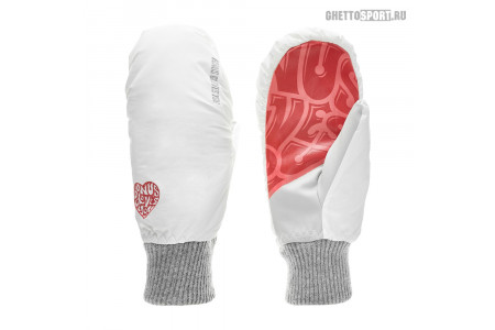 Варежки Bonus Gloves 2019 You White/Red