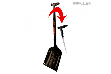 Лавинная лопата и пила Demon 2020 Escape Shovel Ally W/ Saw In Handle Black DS9432
