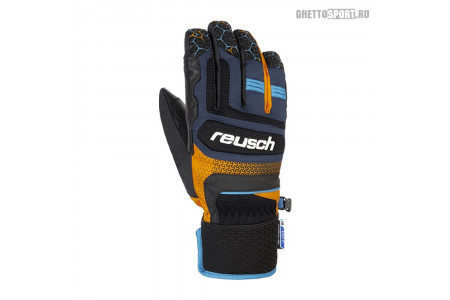Перчатки Reusch 2020 Stuart R-Tex® Xt Dress Blue/Orange Popsicle