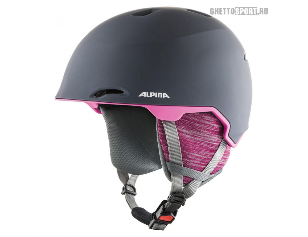 Хэлмет Alpina 21-22 Maroi Grey/Pink Matt Хэлмет Alpina 21-22 Maroi Grey/Pink Matt