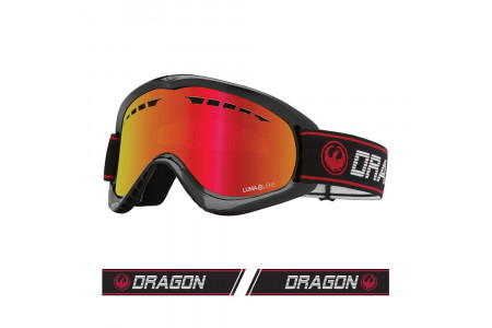 Маска Dragon 2022 DX Base Ion Infrared / LL Red Ion