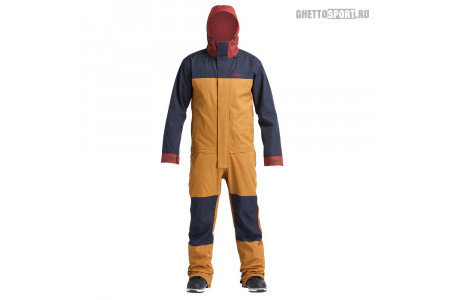 Комбинезон Airblaster 2020 Stretch Freedom Suit Grizzly Oxblood