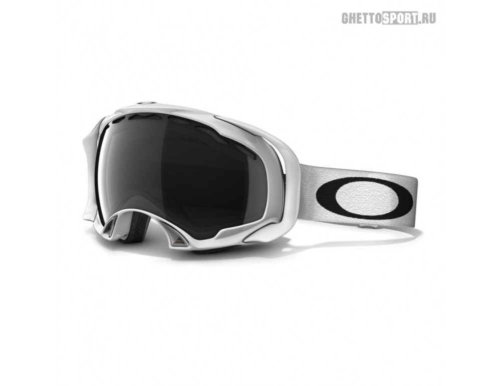Маска Oakley 17-18 Splice Polished White Dark Grey Маска Oakley 17-18 Splice Polished White Dark Grey