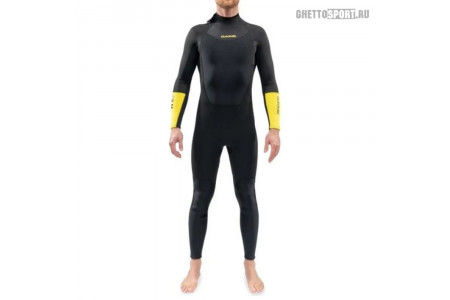 Гидрокостюм Dakine 2022 RTA Back Zip Full Suit 3х2 Black/Yellow