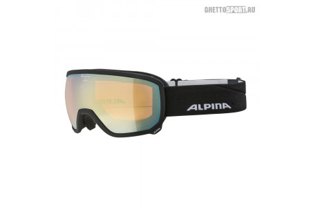 Маска Alpina 2023 Scarabeo Q-Lite Black Matt