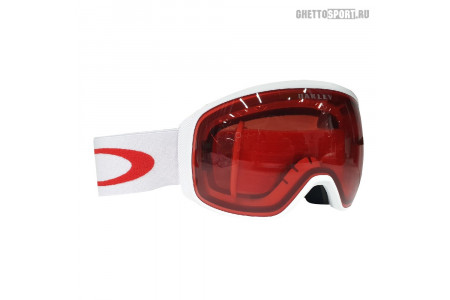Маска Oakley 21-22 Flight Tracker M Matte White Red Prizm Snow Rose OO710532