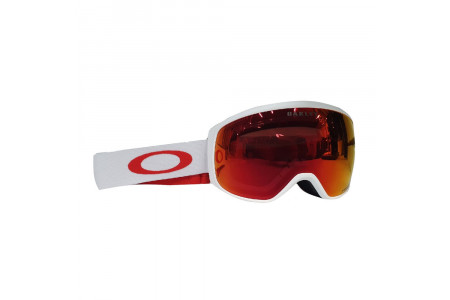 Маска Oakley 21-22 Flight Tracker M Matte White Red Prizm Snow Torch OO710553