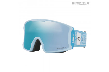 Маска Oakley 21-22 Line Miner L Jamie Sig Blue Print Prizm Snow Sapphire OO7070B0