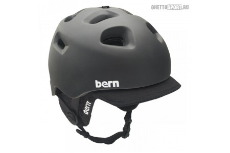 Шлем Bern 2014 G2 Matte Zipmold Black 2Tone W/Audio Black