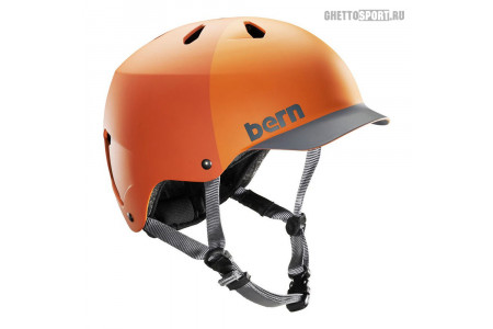 Шлем Bern 2015 Watts Water Helmet Matte Orange Hatstyle