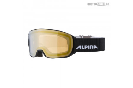 Маска Alpina 2023 Nakiska Q-Lite Black Matt Black Matt