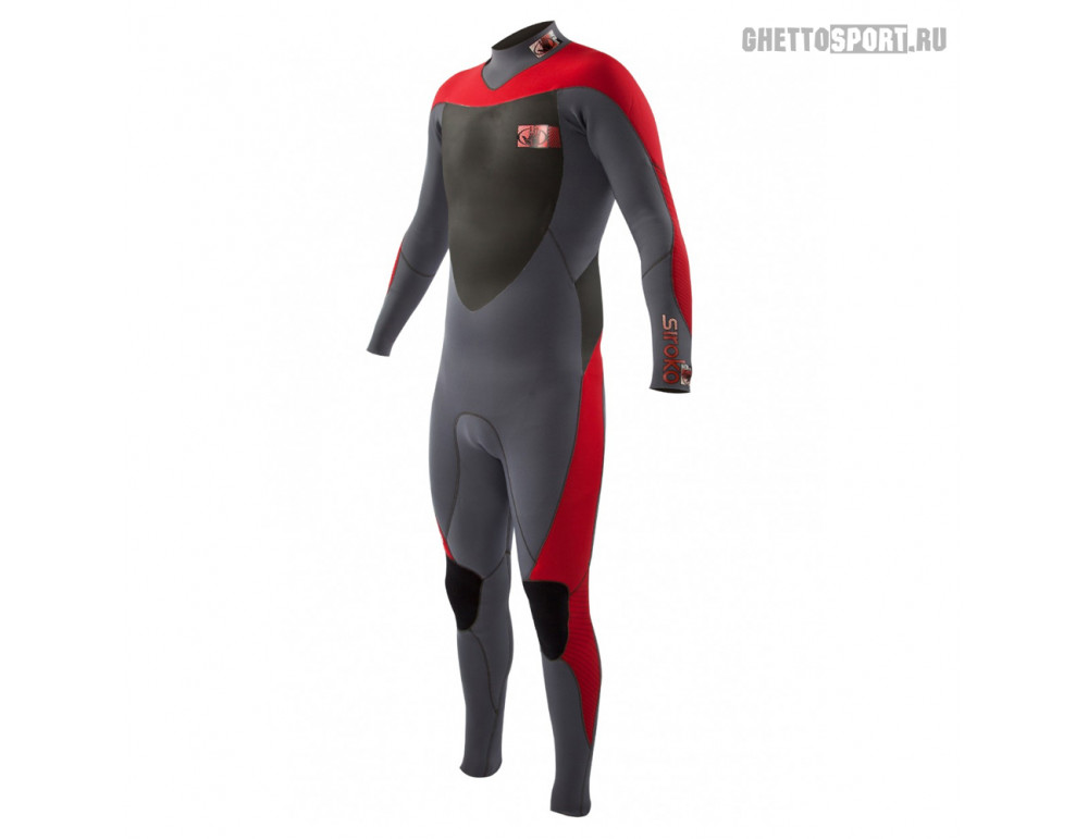 Гидрокостюм Body Glove 2015 Siroko Bk/Zip Fullsuit 4x3 Red