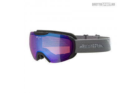 Маска Alpina 2020 Pheos Black/Grey Qhm Blue Sph. S2 (L50)