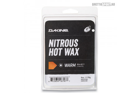Вакса ускоряющая Dakine 2021 Nitrous Warm Wax Large (6 Oz) Assorted