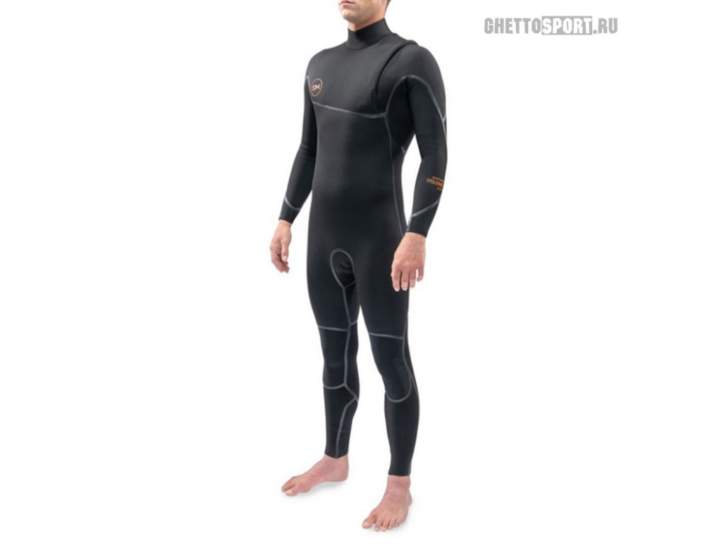Гидрокостюм Dakine 2021 Cyclone Zip Free Full Suit 2x2 Black