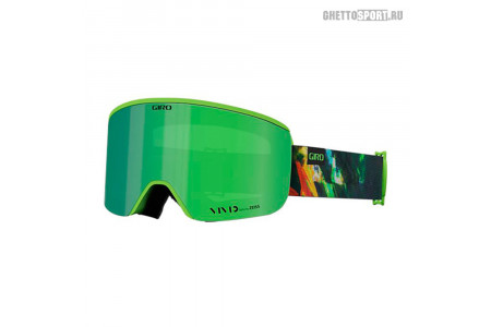 Маска Giro 2022 Axis Green Data Mosh Vivid Emerald 27 (S2) Vivid Infrared 50 (S1)