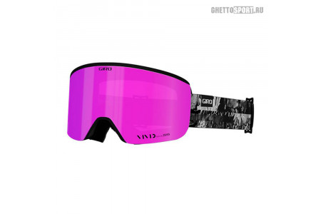 Маска Giro 2022 Ella Black/White Data Mosh Vivid Pink 34 (S2) Vivid Infrared 50 (S1)