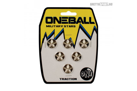 Наклейка на сноуборд Oneball 2022 Traction-Militarystars 6Pcs Assorted