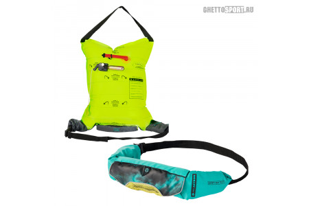 Спасательный ремень Aztron 2022 Orbit Inflatable Safety Belt Green