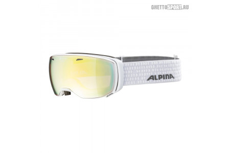 Маска Alpina 2023 Estetica Q White/Gold S2