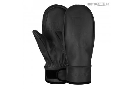 Варежки Bonus Gloves 2022 Athletic Leather Black