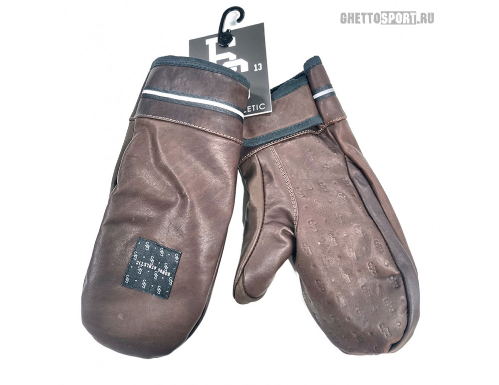 Варежки Bonus Gloves 2022 Athletic Leather Brown
