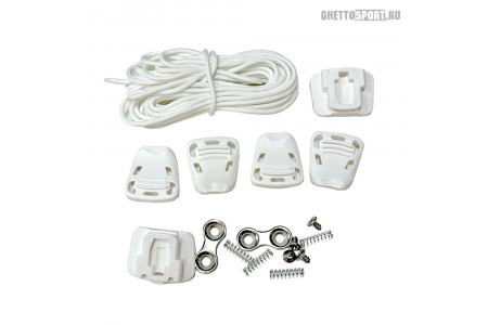 Система быстрой шнуровки Deeluxe 2023 Lace Smart Sparepart Kit White