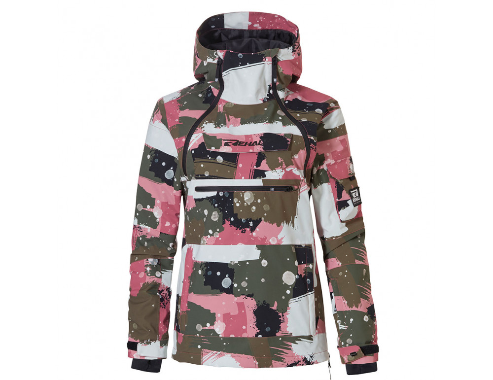 Rehall Худи 2024 Rival Camo Abstract Rose